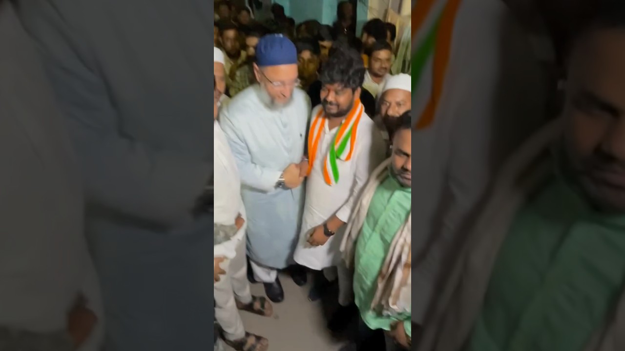 Owaisi's Triumphant Win! 🏆 | Inspiring Moment in Politics