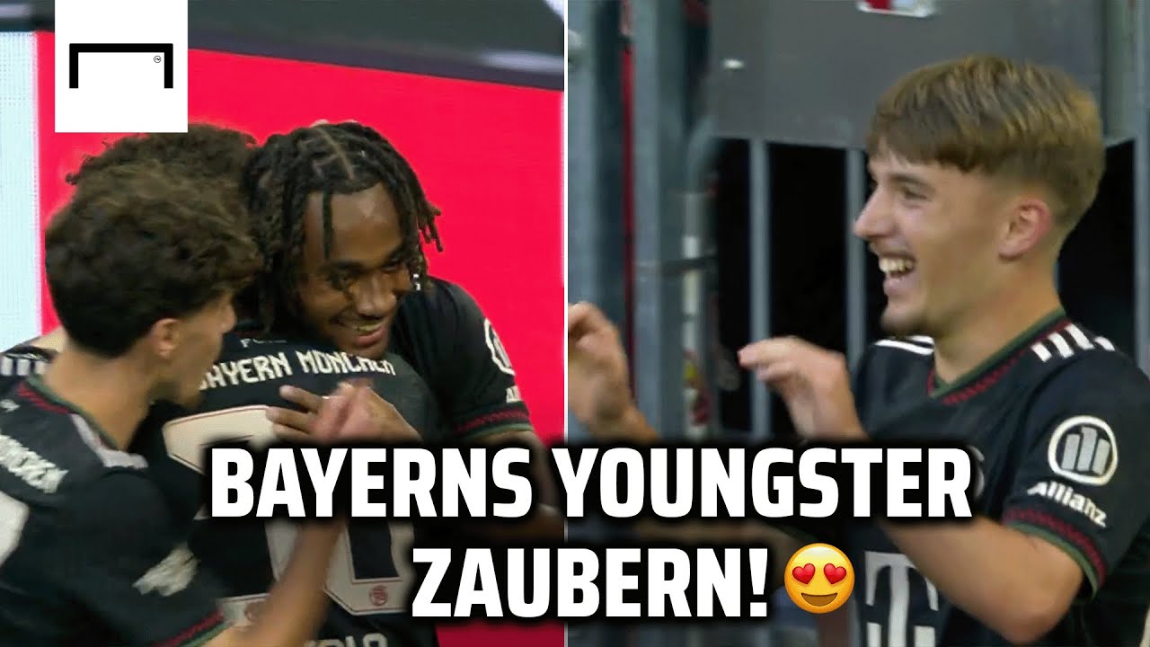 Bayern-Talente Karl & Kusi-Asare mit Traumtoren! 😲