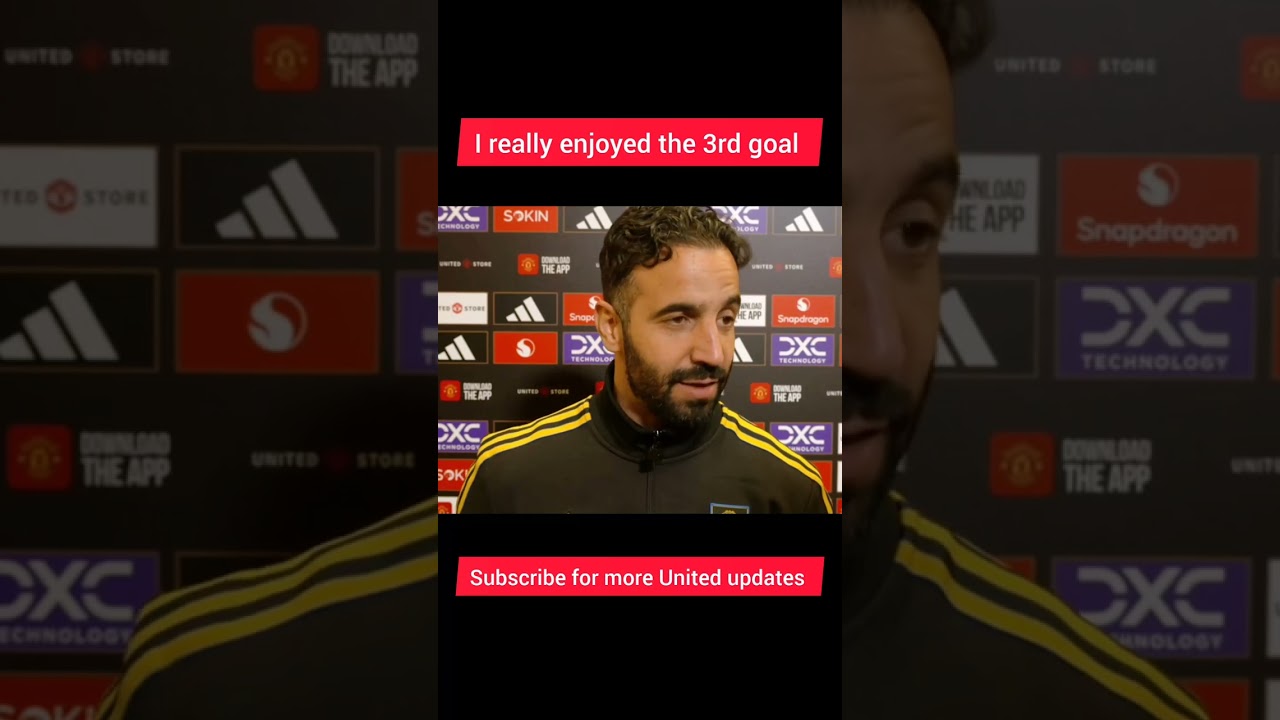 Ruben Amorim Breaks Silence After Intense Match 🗣️