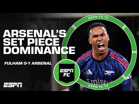 ‘Titles are built on DEFENCE!’ 🏆 Reacting to Arsenal’s win over Fulham | ESPN FC
