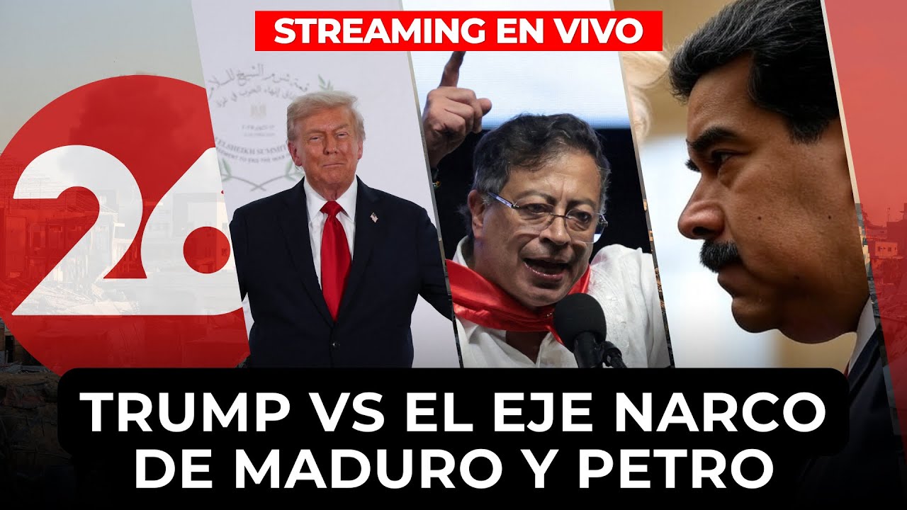 Trump vs. Maduro and Petro's Narco Alliance | Live Streaming on Canal 26