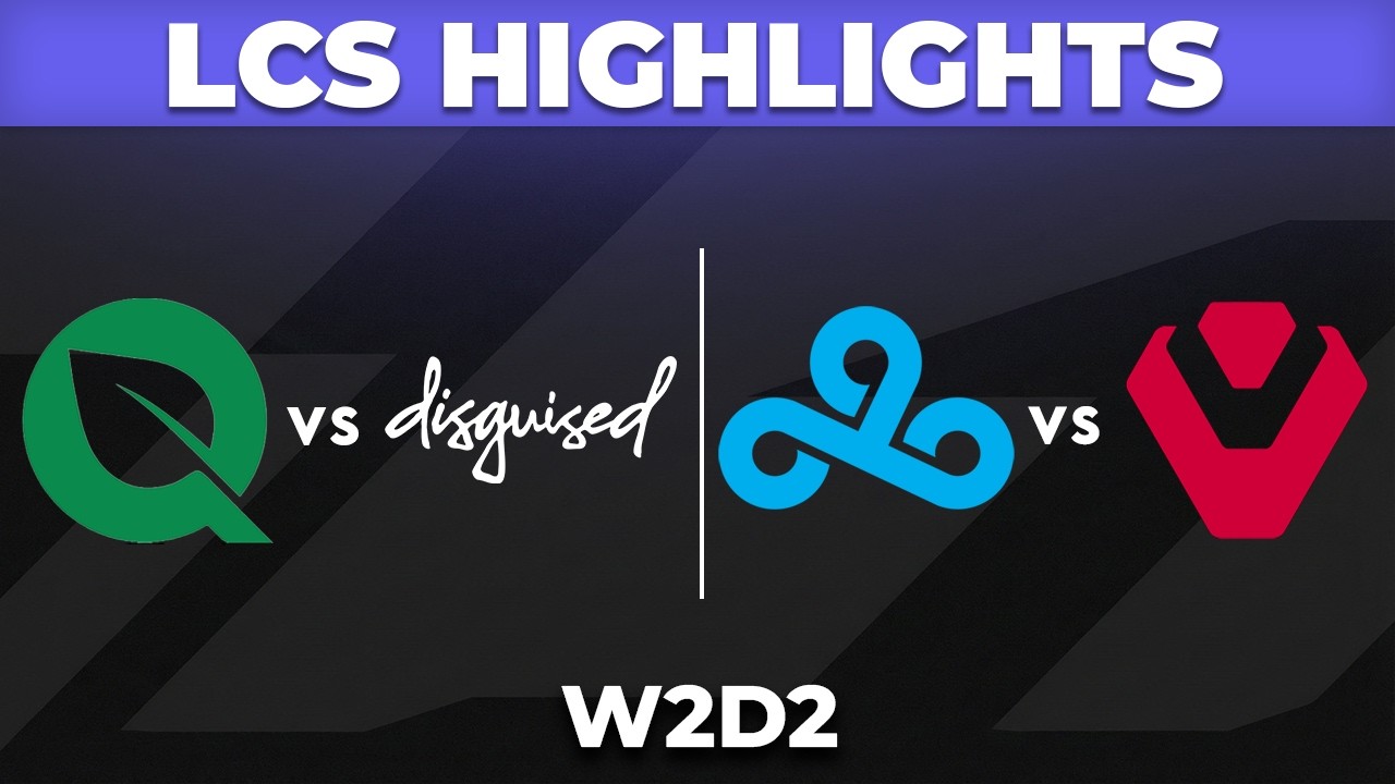 LCS Highlights W2D2 | Spring 2026 🔥