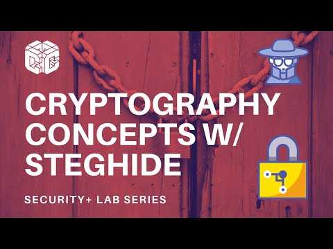 Security+ NETLAB+ 19 - Cryptography Concepts w/ Steghide