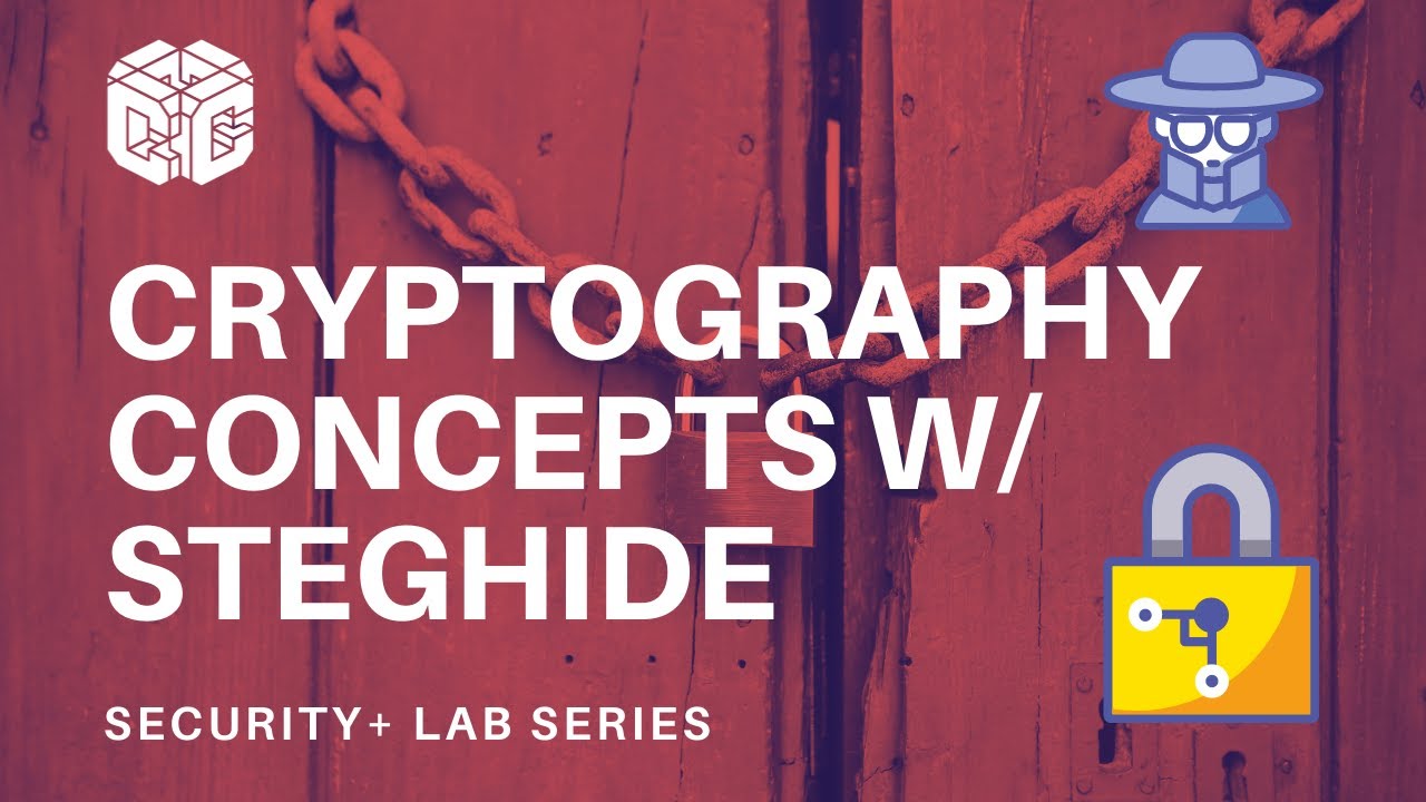 Master Cryptography & Steghide with Security+ NETLAB+ 19 🔐