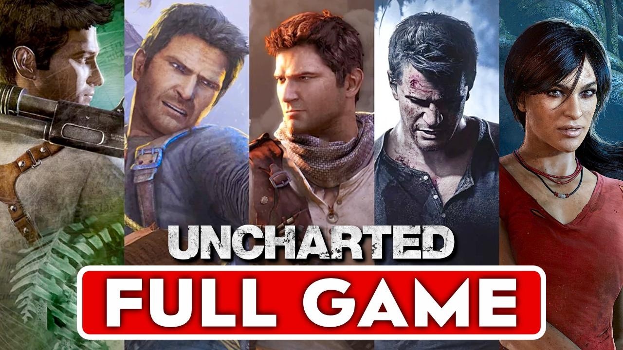 Uncharted Series Full Gameplay Walkthrough on PS5 🎮