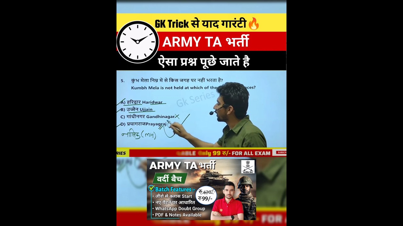 Army TA Paper Solution 2025 🔥 | Previous Year Paper