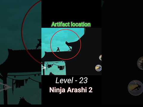 Ninja Arashi 2 Artifact location | level-23 Artifact location | #shorts  #ninjaarashi2gameplay
