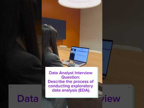 Data Analyst Interview Question: Describe the process of conducting exploratory data analysis (EDA).