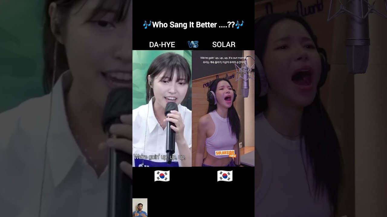 Golden K-pop Cover Battle: Da-hye vs Solar 🌟
