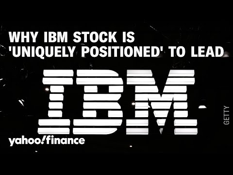 Why IBM stock is hitting a record