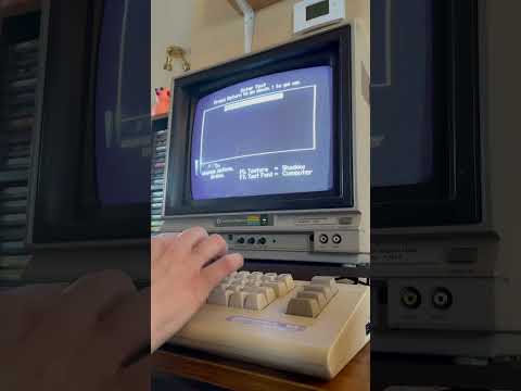 Making a banner with Print Master Plus for the Commodore 64 #retrocomputing #dotmatrix #asmr