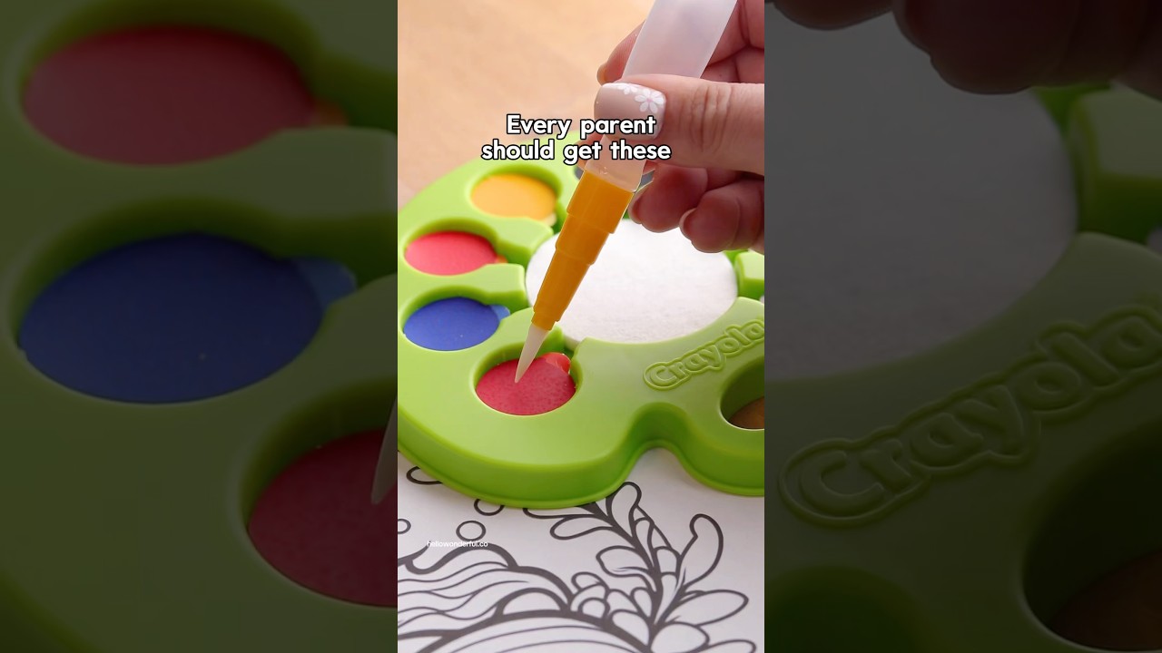 Mess-Free Paint Palettes for Kids 🎨