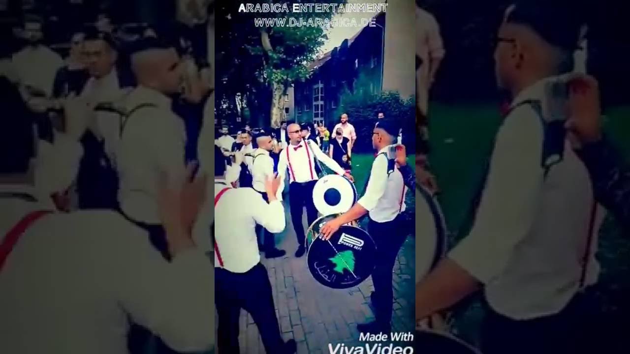 Lebanese Drummer & Arab Zaffe at Wedding 🎶