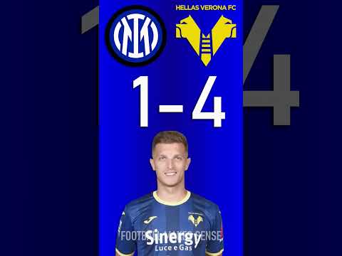 Inter vs Hellas Verona FC : Serie A Score Predictor - hit pause or screenshot