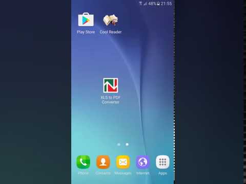 How to use XLS to PDF Converter