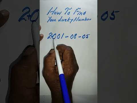 How to Find Your Lucky Number #maths #mathematics