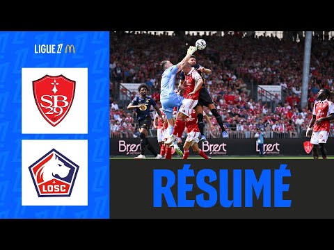 Match DINGUE : PLUIE de BUTS entre Brest et Lille | 1ère journée - Ligue 1 McDonald's 25/26
