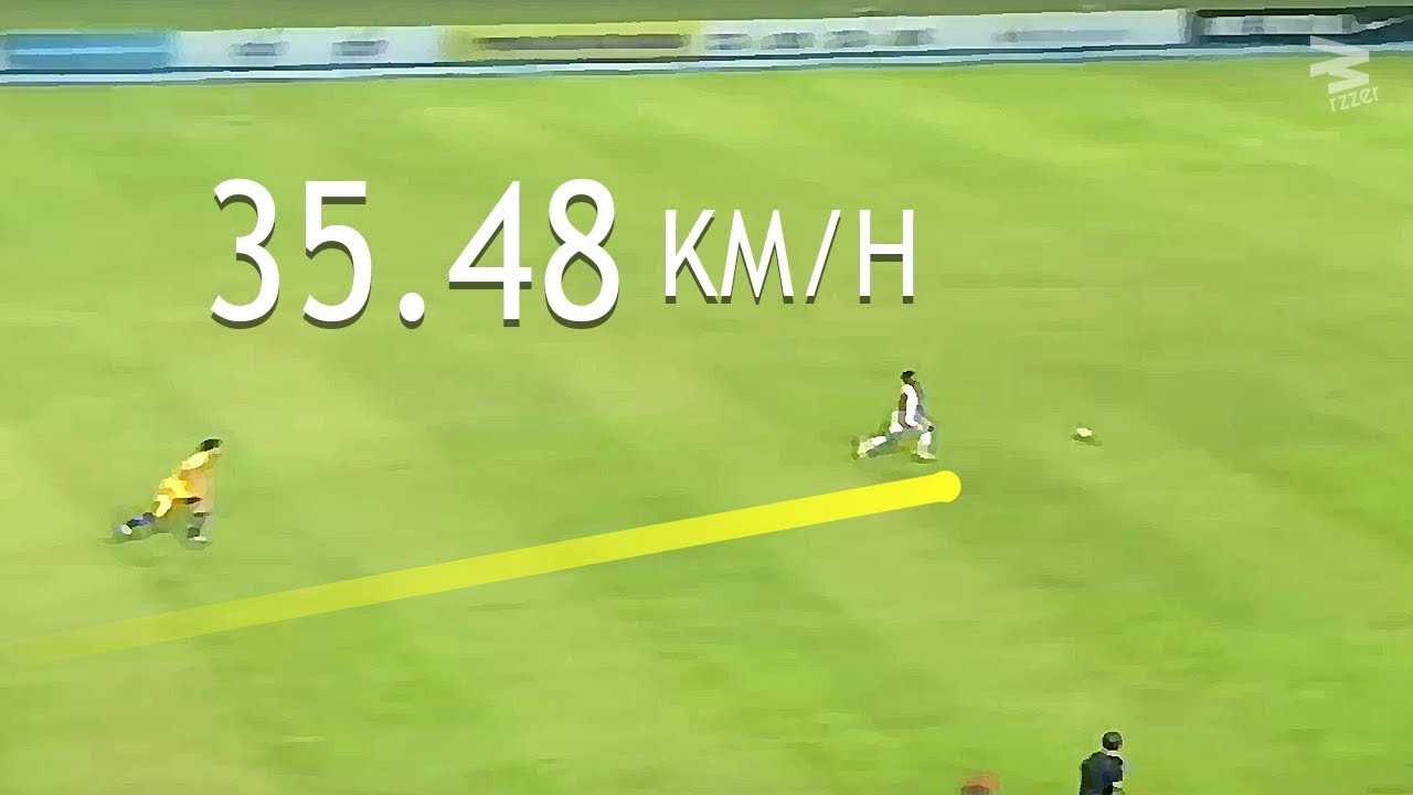 Top 30 Fastest Sprint Speeds in Football History ⚡