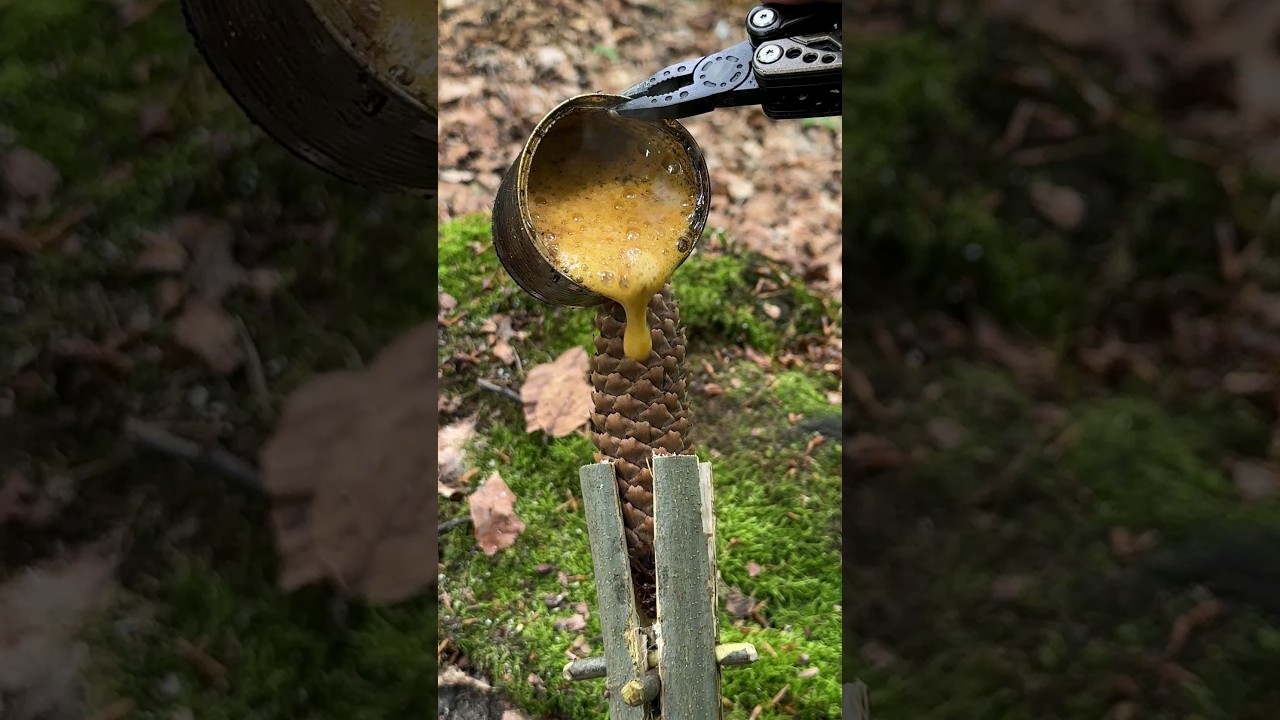 Master Wilderness Survival: How to Build a Natural Campfire 🔥