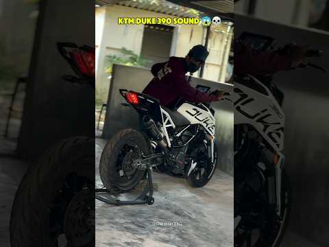 Ktm duke 390 exhaust sound 😱💥#shorts #duke390