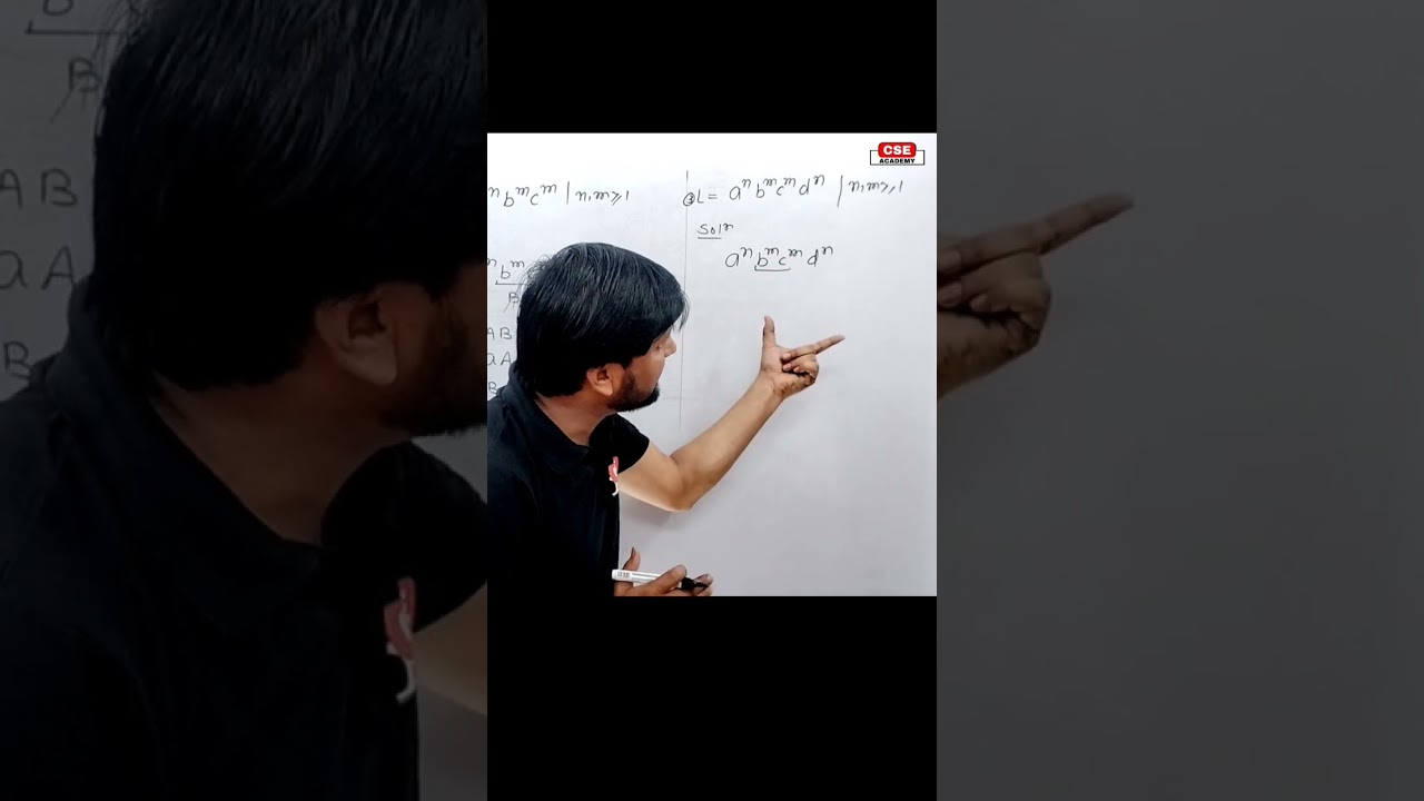 Designing CFG in Automata for Language L=a^nb^mc^md^n