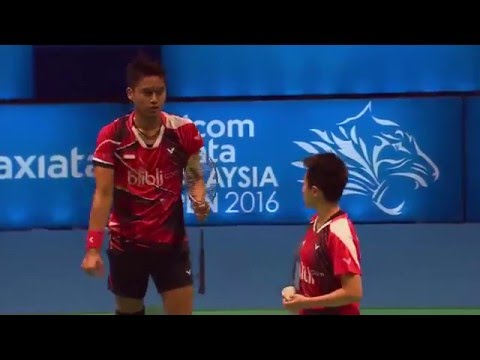 Celcom Axiata Malaysia Open 2016: XD R16 Fuc/Mic vs Ahm/Nat 🏸