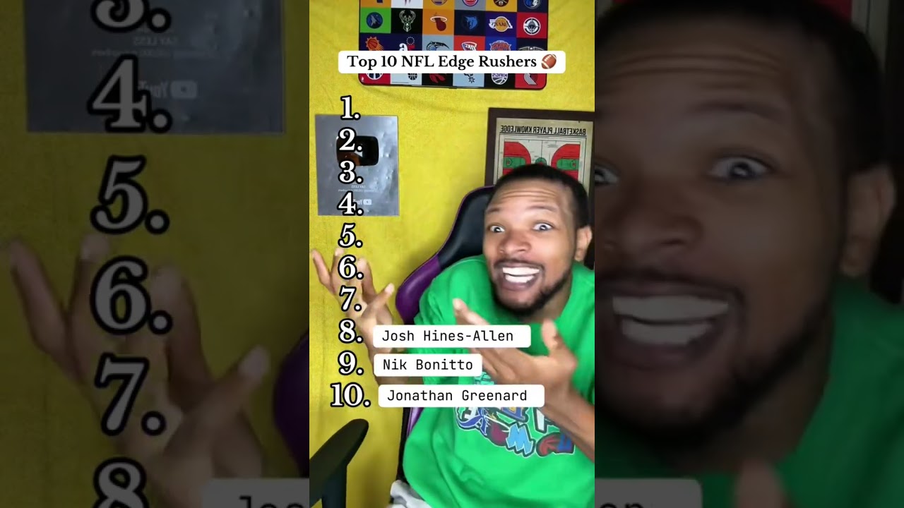 Top 10 NFL Edge Rushers of 2025 🏈