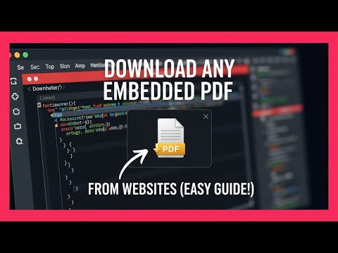 How to Download Embedded PDF from Website 2025 - Full Guide