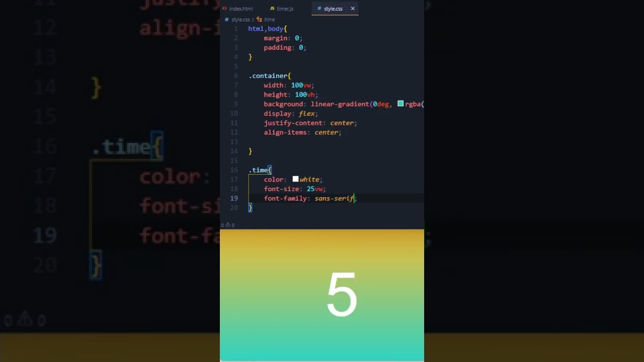 ASMR JavaScript Timer Tutorial ⏱️