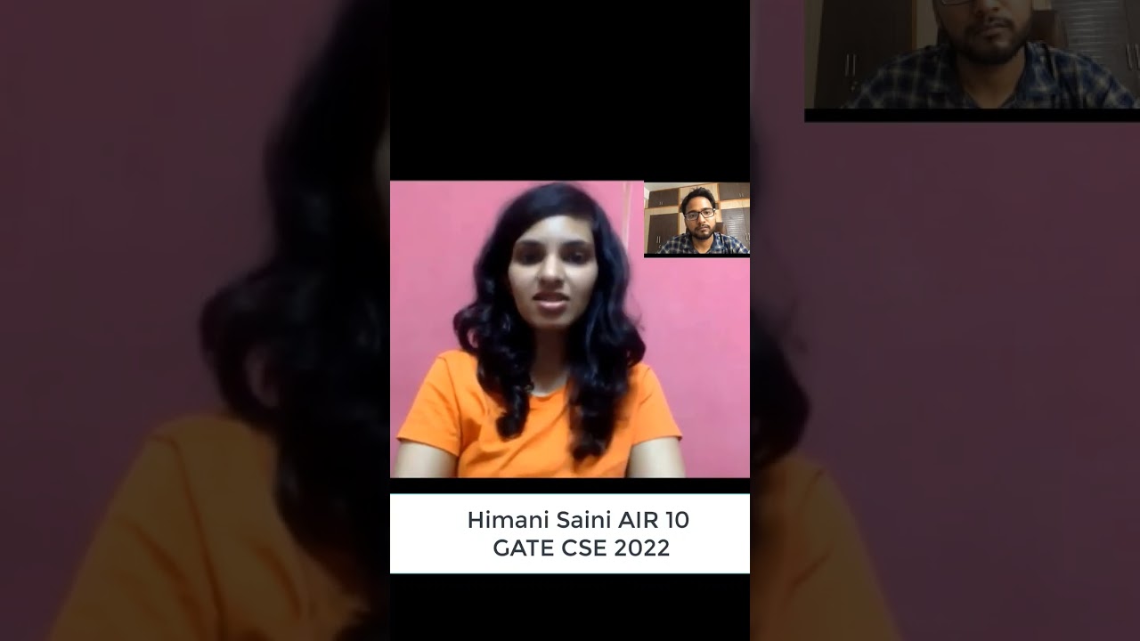Maximizing GATE Overflow for GATE CSE Preparation - Insights from AIR 10 Himali Saini