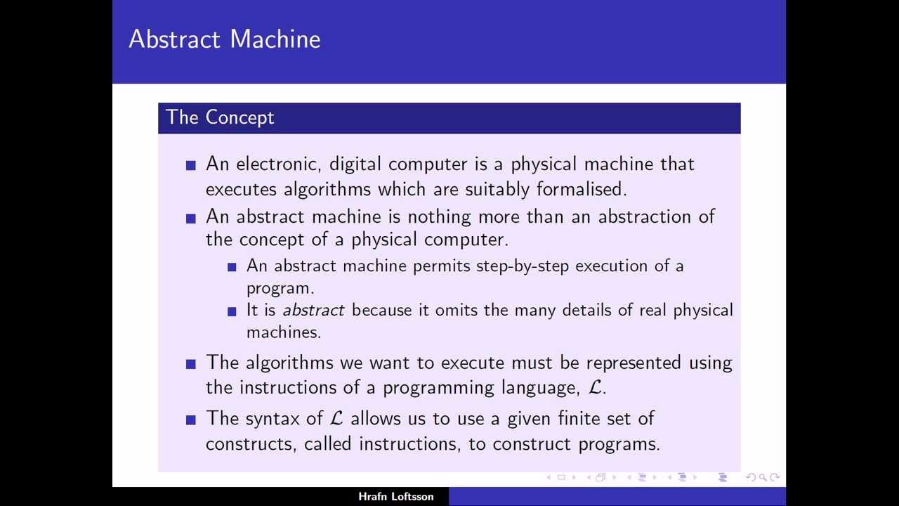 Introduction to Abstract Machines in Programming Languages 🖥️