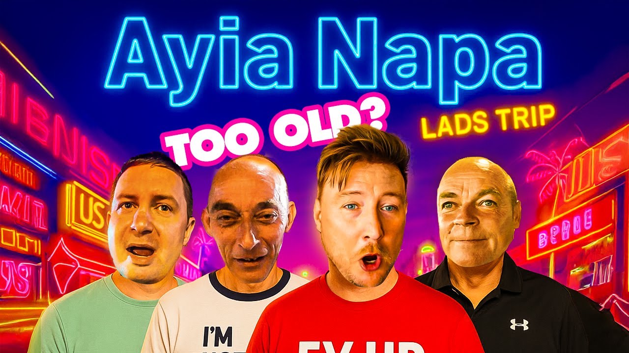 Are we too old for THE AYIA NAPA STRIP? 