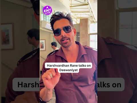 Harshvardhan Rane talks about his film Deewaniyat with paps and shares what fans can expect!