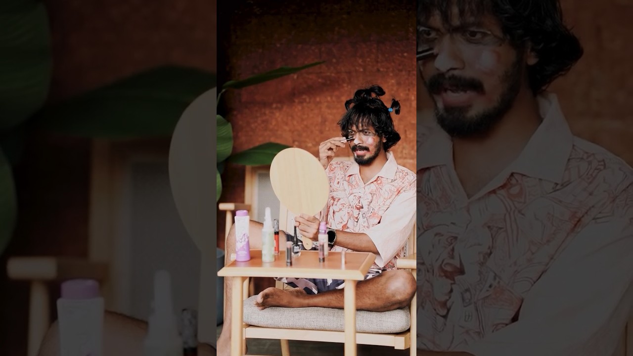 Cute Kid with Makeup 😂 | Lala Malappuram Comedy