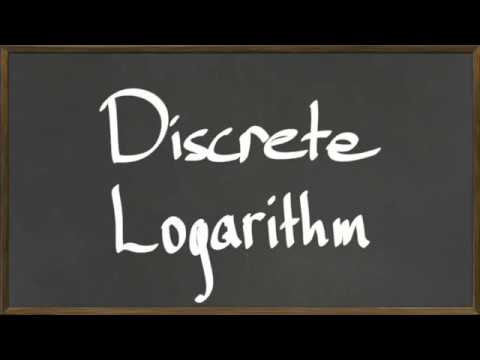 MAT 112: Discrete Logarithm