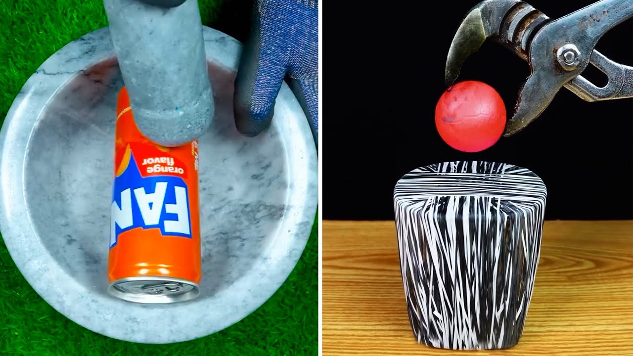 ASMR Relaxing & Satisfying Experiments Ep3 🌙