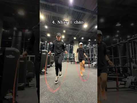 Nhảy dây giảm cân đốt mỡ phù hợp cho cả nam và nữ cùng Pướng và Lê Thư ⚡ Nhảy dây Hà Nội