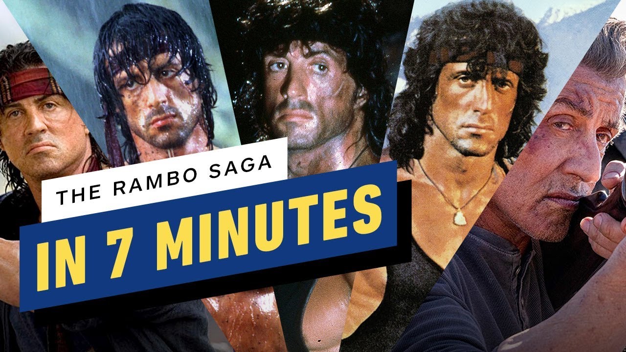 Rambo Saga in 7 Minutes 🇺🇸