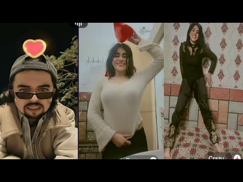 Waseem very funny tik tok live with crazy girl 