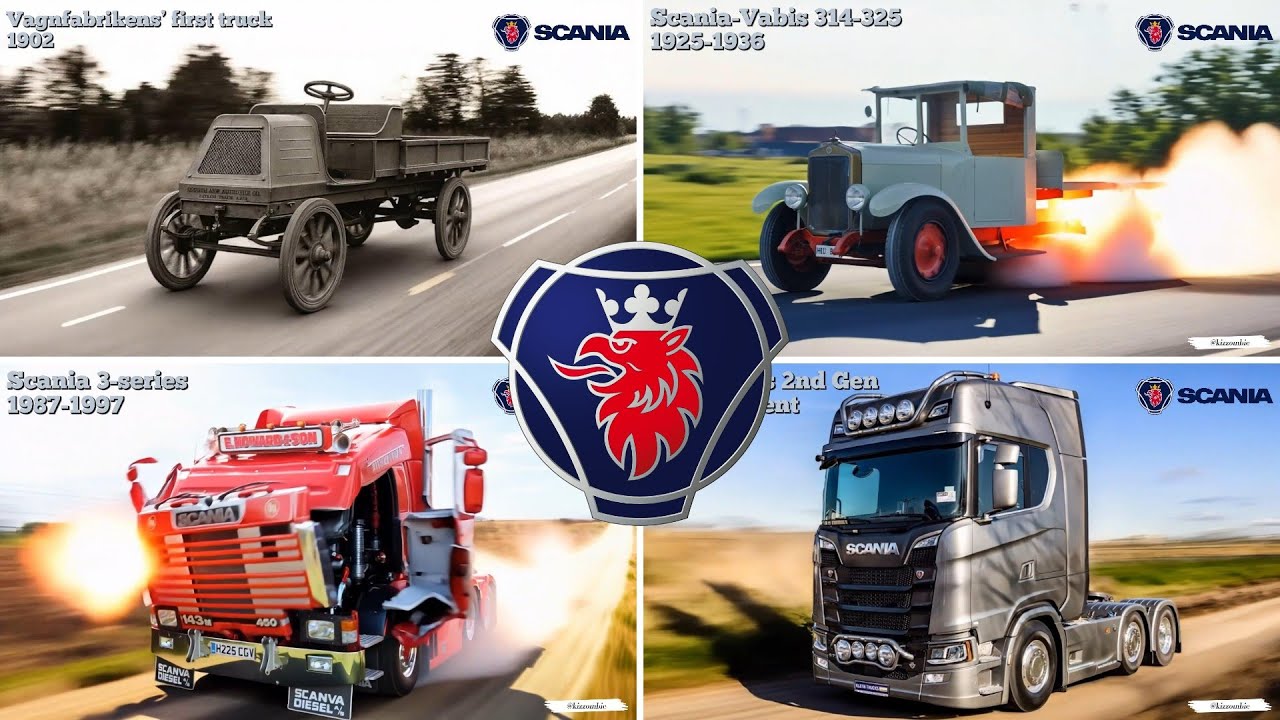 Scania Truck Evolution: 1902 to Today 🚛