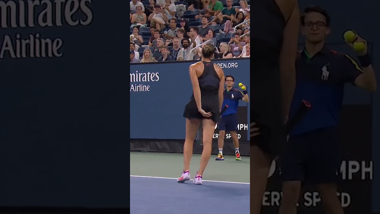 Aryna Sabalenka's Incredible Shot Stuns at the 2024 US Open 🎾