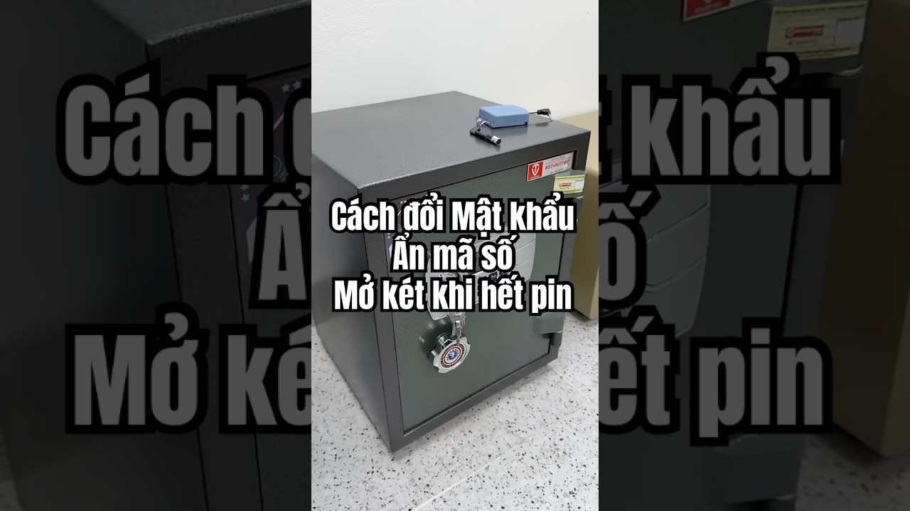 Hướng Dẫn Sử Dụng Két Sắt Việt Tiệp 🔐