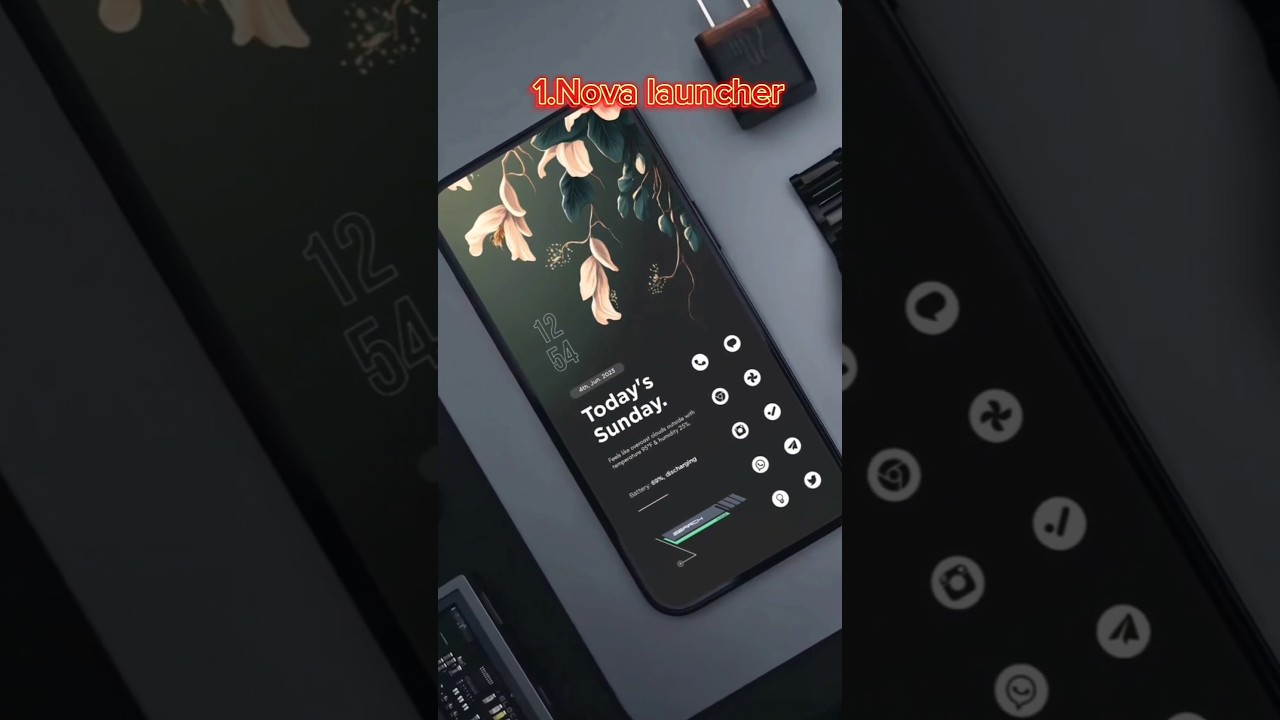 Top 5 launchers for Android 2024 #top5 #launcher #novalauncher #microsoft #niagaralauncher #phone
