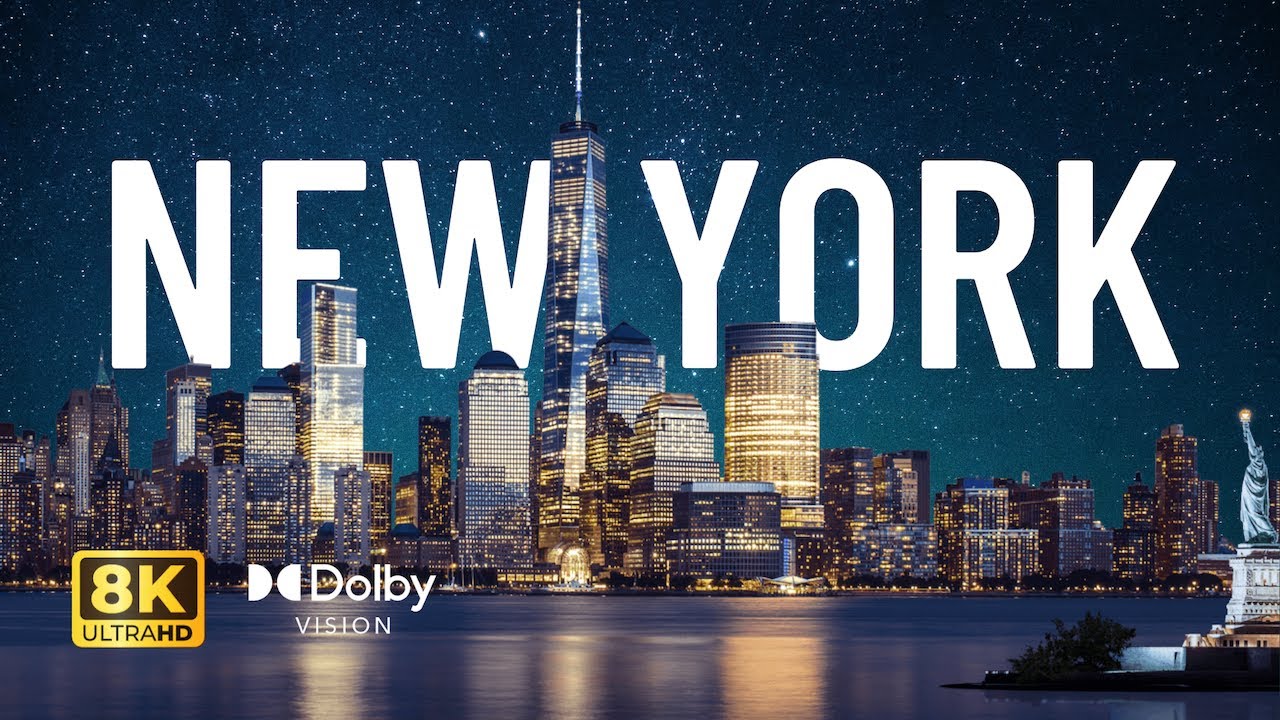New York in 4K Ultra HD HDR | Dolby Vision (8K Video) - Explore Capital of Earth in Stunning 60FPS