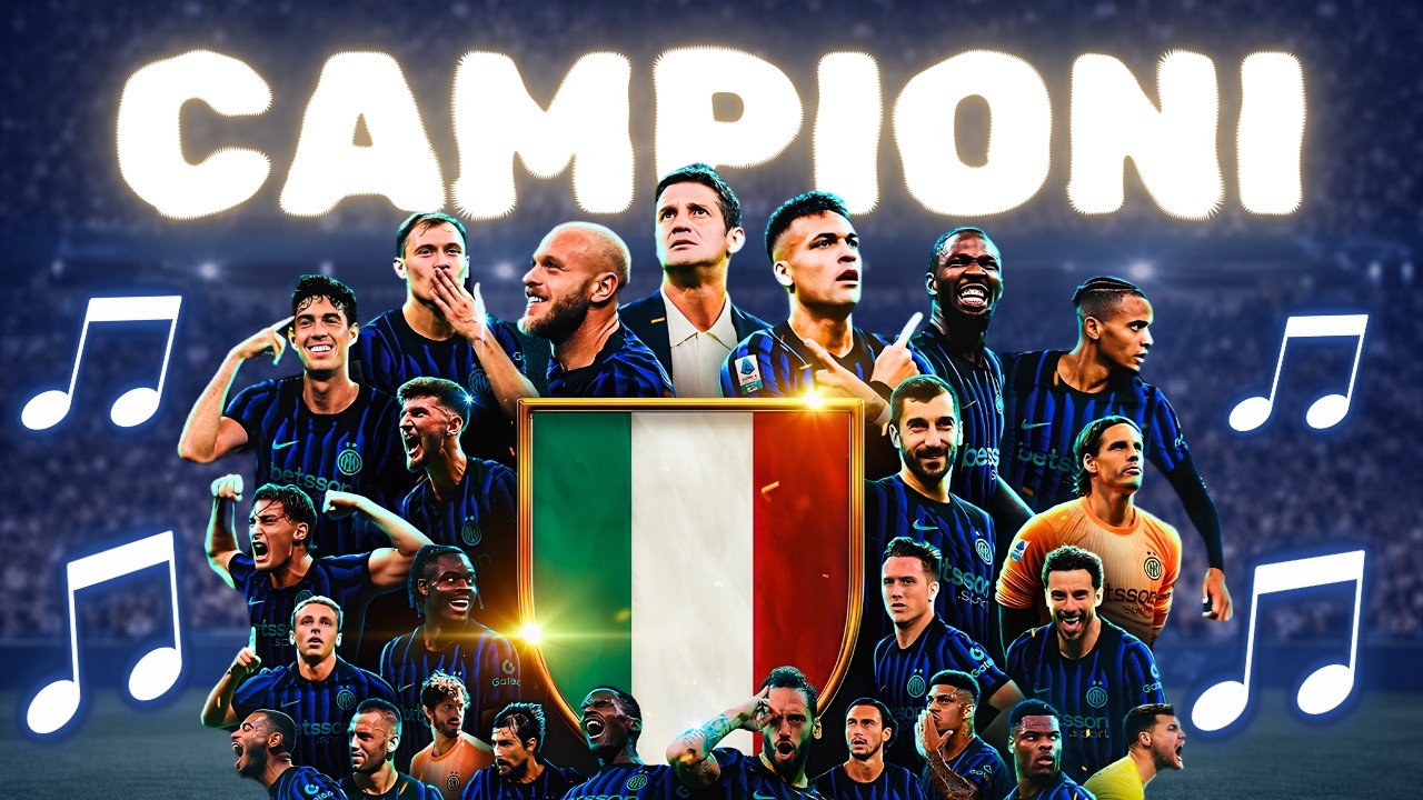 Inter Campioni d'Italia ๐ฎ๐น๐ | Calcio in Musica