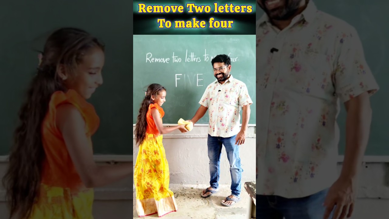 Remove Two Letters to Make Four 🧠