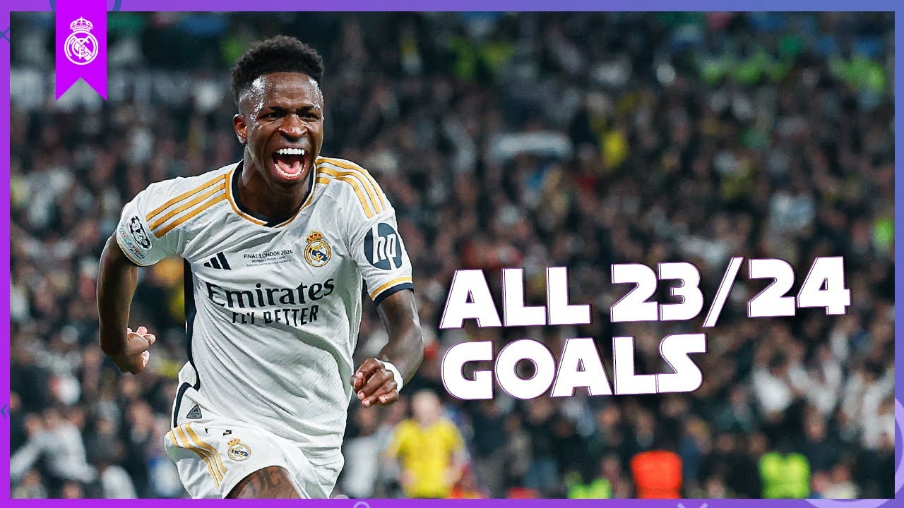 Vini Jr's 2023/24 Goals: Equaling His Best 🎯