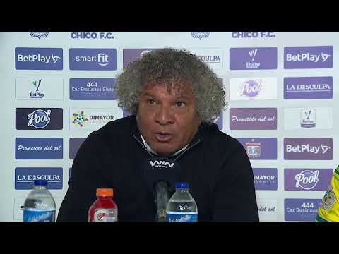 Rueda de prensa de Cali tras su partido con Boyacá Chicó