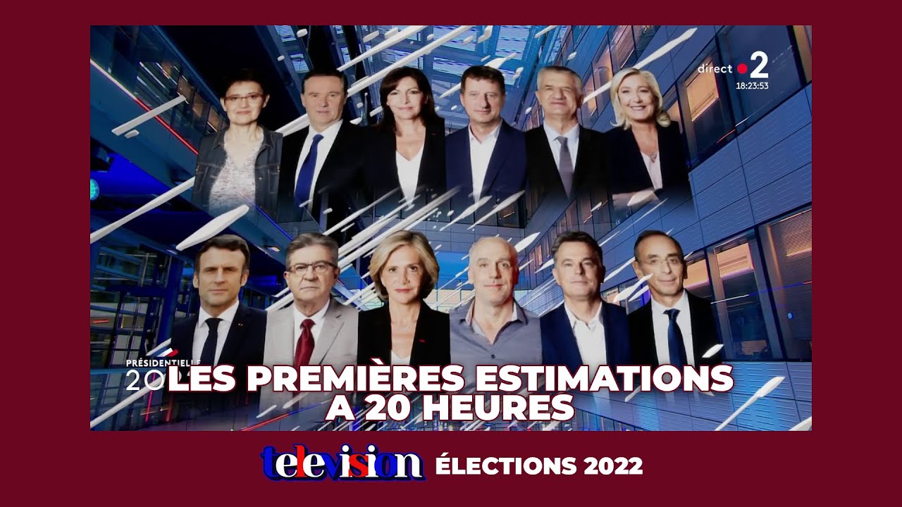 France 2 - Présidentielle 2022 | Premier tour : premières estimations à 20h