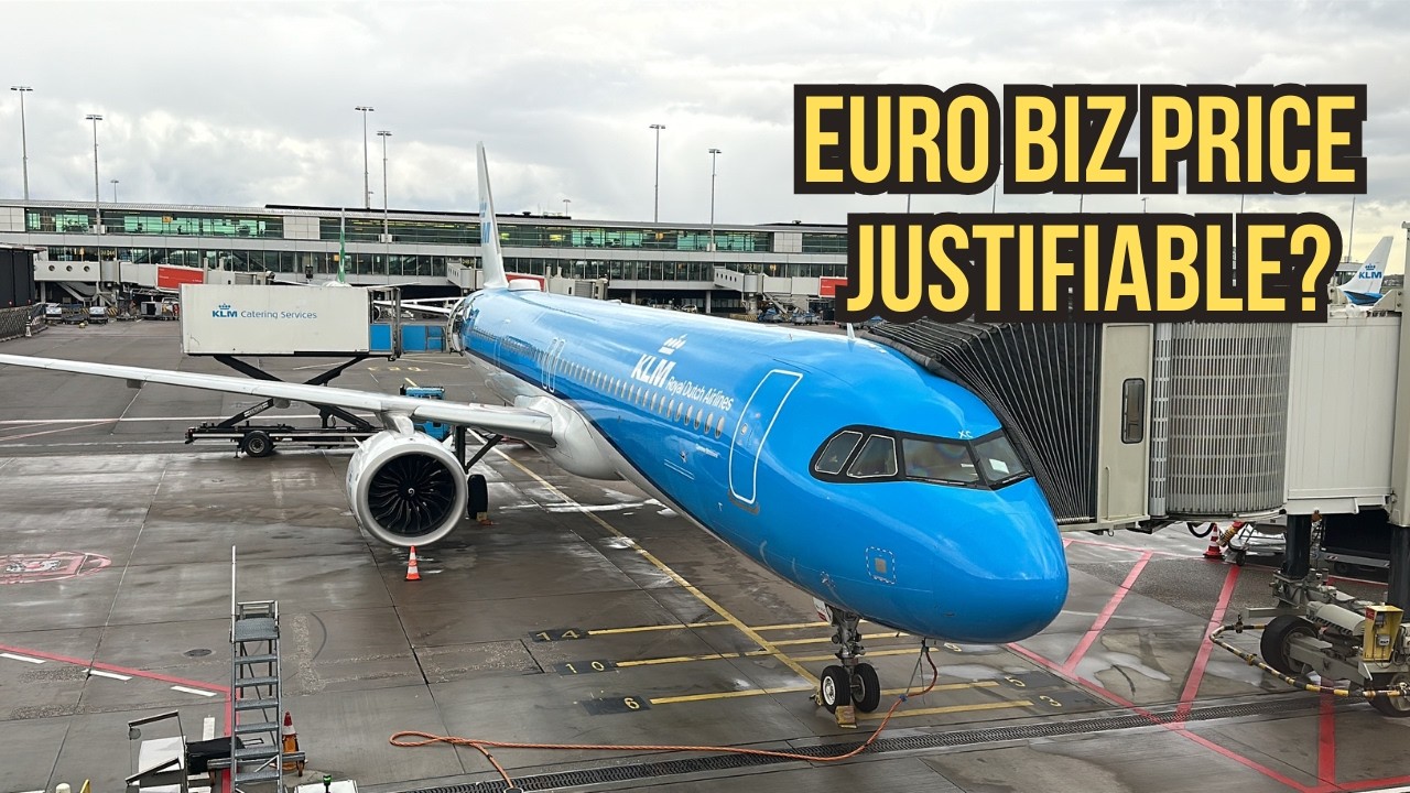 KLM | Business Class | A321neo | Amsterdam to Dublin | Trip Report